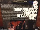 THE DAVE BRUBECK QUARTET AT CARNEGIE HALL  SEALED US COLUMBIA DOUBLE LP