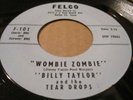 (HEAR) BILLY TAYLOR Wombie Zombie FELCO Orig 45 Killer Rockabilly Bopper Rocker