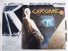 CHROME Half Machine Lip Moves LP+POSTER Orig 1979 Siren Edge DE 333 SEC w/SHRINK