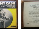 Original 45 lp Johnny Cash Sun Records Memphis TENN I walk the Line