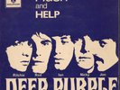 DEEP PURPLE HUSH/HELP Beatles RARE ISRAELI 7