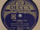 FLANAGAN & ALLEN - Run, Rabbit, Run / The Washing On The Siegfried Line 78 A+++