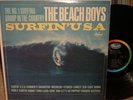 THE BEACH BOYS Surfin' USA LP Mono Capitol Rainbow Orig