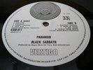 BLACK SABBATH, PARANOID, 1970 UK VERTIGO BIG SWIRL TRUE 1st PRESS