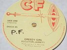 Greedy Girl ECCLETON JARRETT 1985 Original 12
