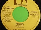 The Stranglers - Peaches 45  Canadian pressing
