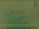 Philips 835245 David OISTRAKH Beethoven Violin Sonatas OBORIN 4 LPs rare box set