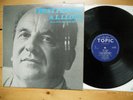 English Folk FIRST PERSON A.L. LLOYD Original BLUE TOPIC 1966 Vinyl LP Fiddle EX
