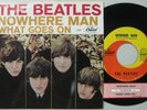 the BEATLES . . 45 Picture Sleeve   . . Nowhere Man / What Goes On . . EXCELLENT