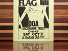 Black Flag DOA Overkill KBD flyer 1981