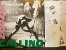 CLASH LONDON CALLING CBS CLASH 3 DOUBLE LP INNER INSERT JOE STRUMMER PUNK ROCK