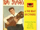 THE BEATLES TONY SHERIDAN & BEAT BROTHERS SPAIN EP POLYDOR - SLEEVE REPRO