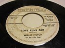 WILLIE HUTCH / LOVE RUNS OUT / northern soul 45 original rare
