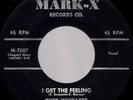 RUBY WHITAKER & PYRAMIDS I Get The Feeling ORIGINAL 1957 US MARK-X DOO-WOP 45