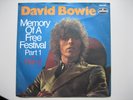 ? DAVID BOWIE - MEMORY OF A FREE FESTIVAL...MERCURY MINT-