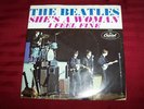 THE BEATLES SUPER MINT RECORD & SLEEVE SHE'S A WOMAN I FEEL FINE NEVER PLAYED