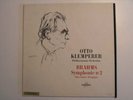 Rare french COLUMBIA SAXF Klemperer Brahms