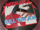 Metallica Kill 'em all Picture Disc Vinyl LP PD