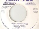 NORTHERN SOUL CLARENCE JOHNS VAMP DONT MIND WAITING  45 hear