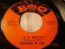 BROTHERS OF SOUL “I’d Be Greatful” northern 45 on BOO