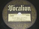 Jack Winn and His Dallas Dandies on Vocalion 15860, St. Louis Blues / Loved One