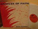 Articles Of Faith AOF Give Thanks 1984 Reflex Records J shrink NM-