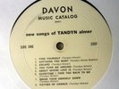 TANDYN ALMER - NEW SONGS - DAVON DEMO PRIVATE  PSYCH POP LP HEAR