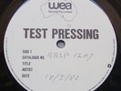 The RIPTIDES TEST PRESSING of ORIGINAL W.E.A.DISTRIB.DEBUT LP MINT KBD,PUNK-POP