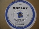 Ultra rare 4x 78 rpm Set FRENCH DF 24/25/26/27 Jean & Pierre PASQUIER / MOZART