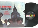 THE WHO SINGS MY GENERATION LP W/SHRINK DECCA RECORDS