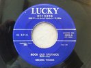  Rockabilly 45 - Nelson Young on Lucky #0002 - Rock Old Sputnick