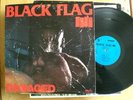 BLACK FLAG Damaged LP SST/UNICORN/MCA No Sticker RARE 1st Press VG Rollins Ginn