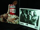  1975 Orig CAIN   POUND OF FLESH   WICKED HARD HEAVY JAMS + PROMO PHOTO