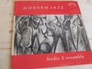STUDIO 5 ENSEMBLE LP 10 Inch Supraphon MODERN JAZZ Hulan Velebny