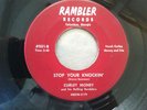 Rockabilly 45 - Curley Money on Rambler #551 - Stop Your Knockin'
