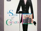 THE CRICKETS   IN STYLE WITH   BUDDY HOLLY   1960 ORG BLUE LBL PROMO   STRONG VG