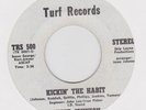JESSE JOHNSON - KICKIN' THE HABIT / DOWN THE LINE - TURF WHITE DEMO