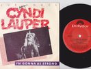 Blue Angel w/ Cyndi Lauper - 45 - I'm Gonna Be Strong - w/Pic Slv - Australia