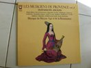 RARE ARION FRANCE LES MUSICIENS DE PROVENCE (Vol. 2) ANCIENT INSTRUMENTS