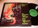 EMERALD WEB-Dragon Wings and Wizard Tales-RARE PRIVATE PRESS FOLK PSYCH-insert