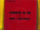 RARE EDDY BARCLAY Carnaval de Rio EP PRIVATE BARCLAY VELOURS - EX CONDITION
