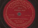 78 rpm Commodore 526 Billie Holiday Strange Fruit / Fine and Mellow