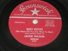 Reet petite  Jackie Wilson on U.S. BRUNSWICK 78  1957 
