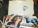 The Beatles White Album LP huge POSTER w/ 4 PHOTOS misprint racoon gate apple lb