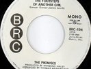 rare Soul 45 PROMISES living in the footsteps BRC Hear