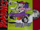 RAMONES We're Outta Here LP german RARE OOP BLUE & RED VINYL 1998