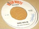 Dance With Me DELANO STEWART 1968 Original Vinyl 7