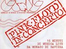 PINK FLOYD - IN CONCERTO LIVE Monaco 1973  GONG