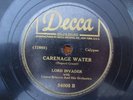 Lord Invader - Missing Gold b/w Carenage Water - Decca 34005 Calypso 78 Record