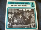 TROYES--LOVE COMES, LOVE DIES--SPACE 7002, PROMO w/PICTURE SLEEVE--MICHIGAN PUNK